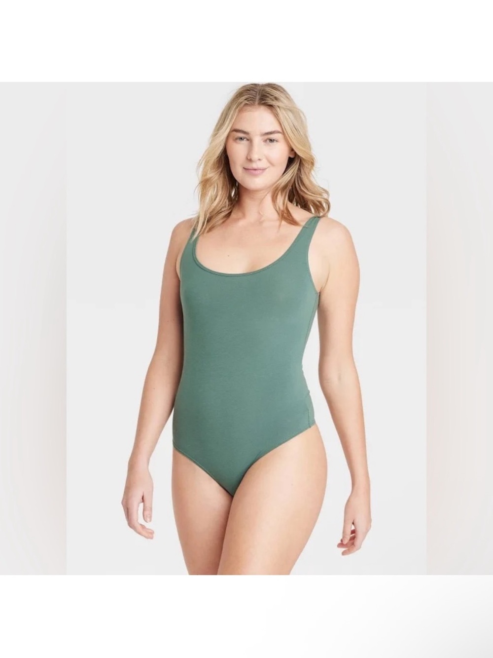 Auden Women's Luxe 4-Way
Stretch Tank Bodysuit